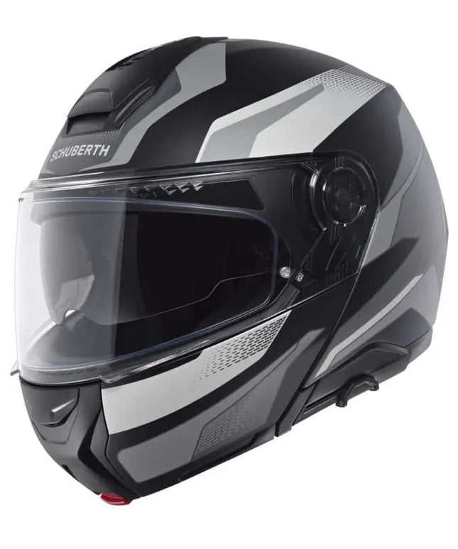 SCHUBERTH CONCEPT TRACER ANTHRACITE atverčiamas modulinis motociklininko šalmas