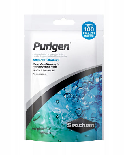 Seachem Purigen 100ml NO2 NO3 NH3 originalus su maišeliu