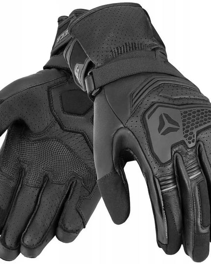 SECA JOURNEY III BLACK turistinės motociklininko pirštinės XL