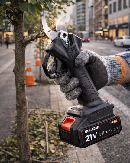 BLOW belaidės elektrinės sodo žirklės šakoms 500W