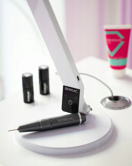 Semilac Mini Pen juodas 12 W nagų frezeris manikiūrui ir pedikiūrui