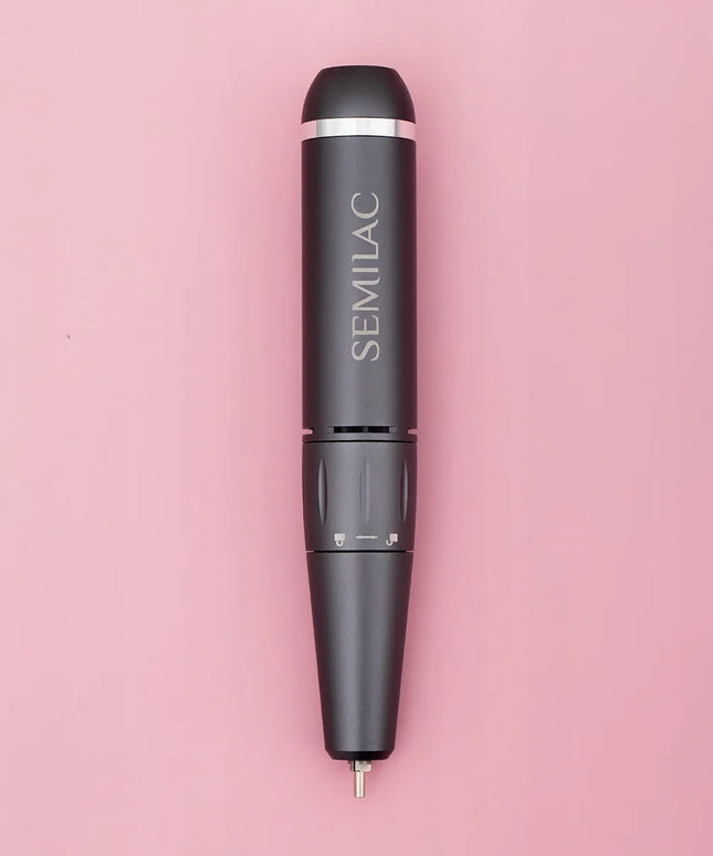 Semilac Mini Pen juodas 12 W nagų frezeris manikiūrui ir pedikiūrui