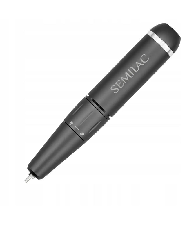 Semilac Mini Pen juodas 12 W nagų frezeris manikiūrui ir pedikiūrui