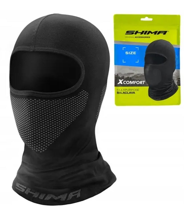 Motociklininko balaklava SHIMA X-COMFORT M/L juoda