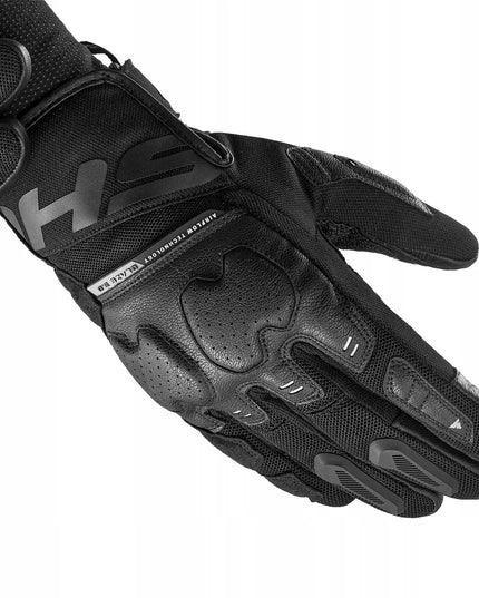 Shima Blaze 3.0 vyriškos trumpos vasarinės motociklininko pirštinės, juodos, XL