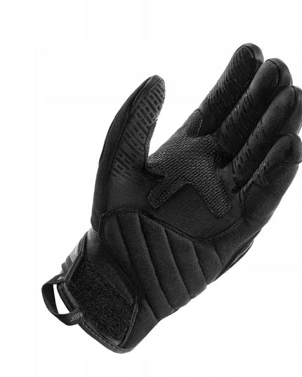 Shima Blaze 3.0 vyriškos trumpos vasarinės motociklininko pirštinės, juodos, XL