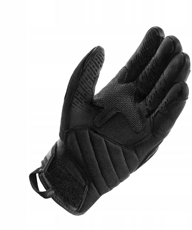 Shima Blaze 3.0 vyriškos trumpos vasarinės motociklininko pirštinės, juodos, XL