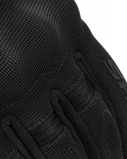 Vyriškos trumpos vasarinės motociklininko pirštinės SHIMA SONIC BLACK