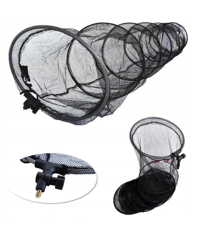 Žvejybinis tinklelis žuviai su laikikliu 35 cm x 250 cm