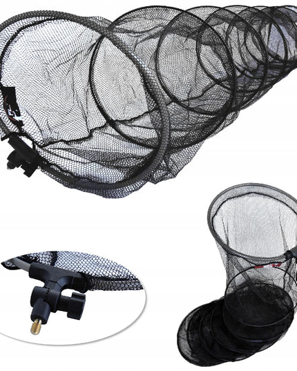 Žvejybinis tinklas ant kotelio 35 cm x 250 cm