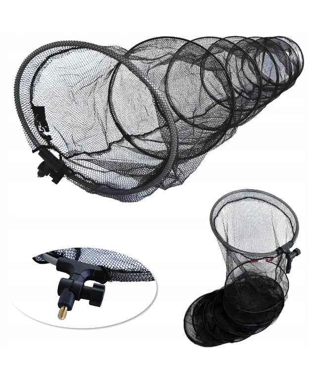 Žvejybinis tinklas ant kotelio 35 cm x 250 cm