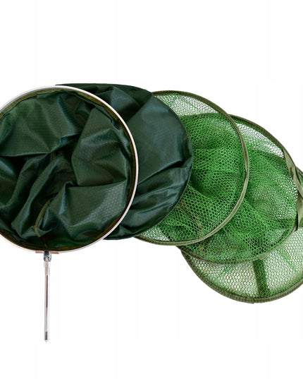 Žvejybinis tinklas su kotu, 40cm x 2m, guminis