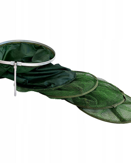 Žvejybinis tinklas su kotu, 40cm x 2m, guminis