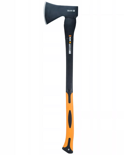 Kirvis su ilga fibra rankena, universali, BLACK, 1250g galva, 70cm