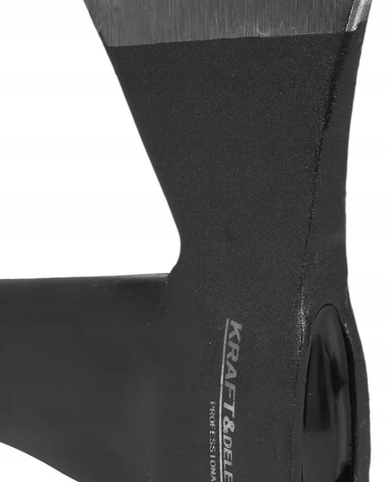 Universali kirvis Kraft&Dele 37 cm / 600 g, anglinio plieno malkų skaldymo įrankis