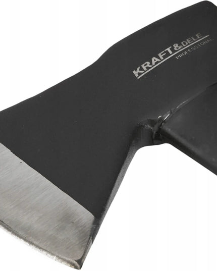 Universali kirvis Kraft&Dele 37 cm / 600 g, anglinio plieno malkų skaldymo įrankis