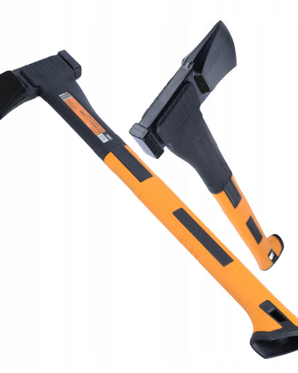 Black skaldymo kirvis su ilgu stiklo pluošto kotu 1,6 kg 60 cm