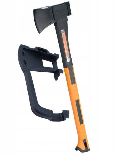 Black skaldymo kirvis su ilgu stiklo pluošto kotu 1,6 kg 60 cm