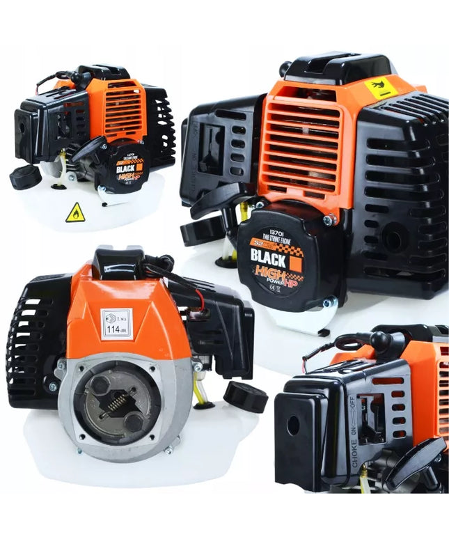 Dvitaktis benzininis variklis Black 52cc 5,8 AG žoliapjovei