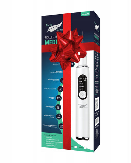 ULTRAGARSINIS DANTŲ SKALERIS - 5 REŽIMAI DANTŲ AKMENIMS PAŠALINTI