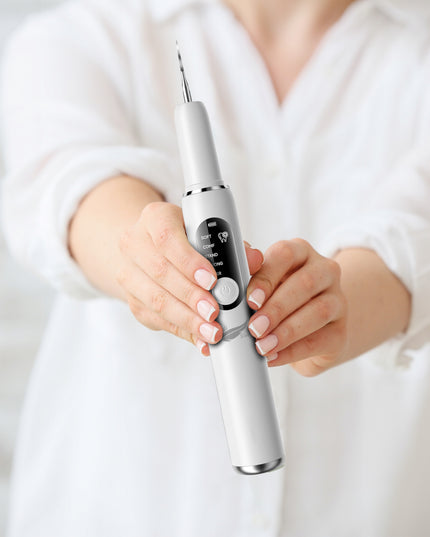 ULTRAGARSINIS DANTŲ SKALERIS - 5 REŽIMAI DANTŲ AKMENIMS PAŠALINTI