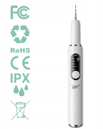 ULTRAGARSINIS DANTŲ SKALERIS - 5 REŽIMAI DANTŲ AKMENIMS PAŠALINTI