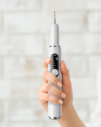 ULTRAGARSINIS DANTŲ SKALERIS - 5 REŽIMAI DANTŲ AKMENIMS PAŠALINTI