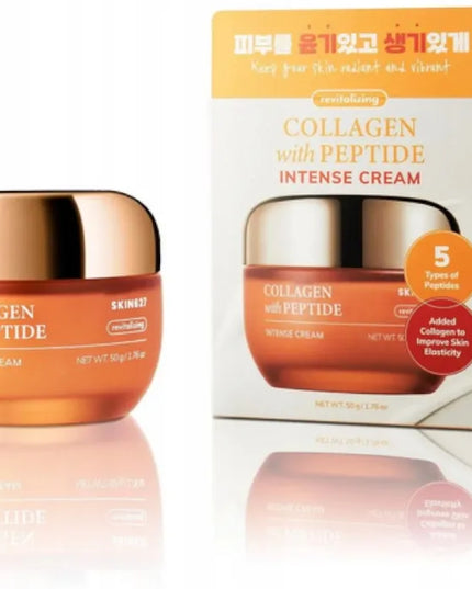 SKIN627 Collagen With Peptide veido kremas nuo senėjimo, 50g PEPTIDAI