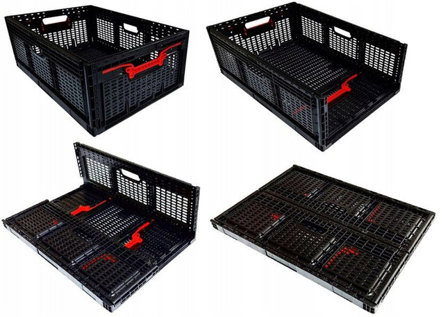 SULANKSTOMA DĖŽĖ APSIPIRKIMUI Į AUTOMOBILIO BAGAŽINĘ 46L XXL