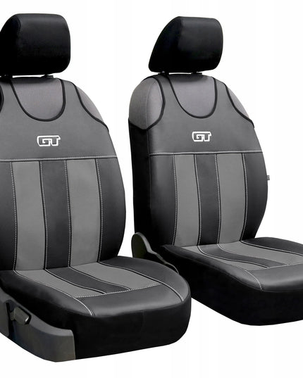 „Pok-Ter GT“ ekologiškos odos automobilio priekinių sėdynių užvalkalai
