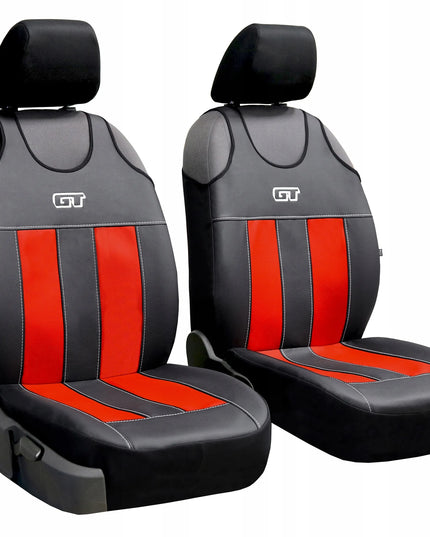 Ekologiškos odos automobilinių sėdynių užvalkalai „Pok-Ter GT“ PT-629