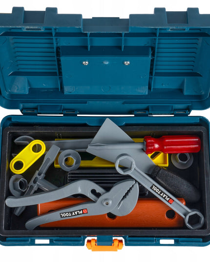 Įrankių dėžė lagaminas su gręžtuvu, dirbtuvių meistro rinkinys