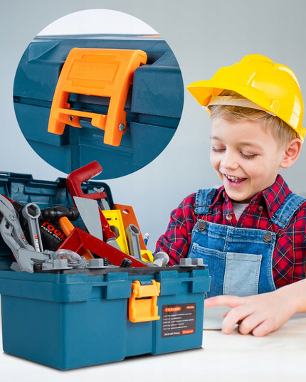 Įrankių dėžė lagaminas su gręžtuvu, dirbtuvių meistro rinkinys