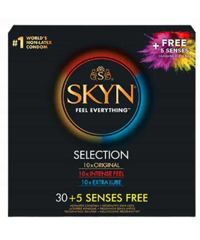 SKYN SELECTION prezervatyvai MIX 35 vnt.