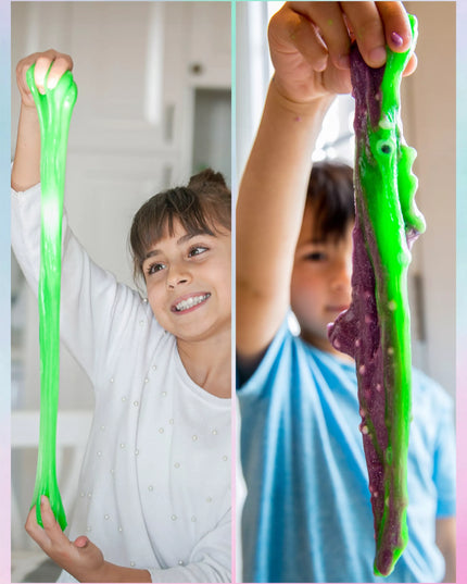 Didelis „Regmag“ „slime“ gamybos rinkinys vaikams, modelinimo masė, 120 viename