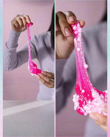 Didelis kūrybinis „slime“ gaminimo rinkinys vaikams, 71 dalis su priedais ir dekoracijomis