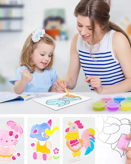 Didelis kūrybinis „slime“ gaminimo rinkinys vaikams, 71 dalis su priedais ir dekoracijomis