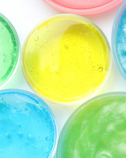 Didelis „slime“ kūrimo rinkinys vaikams, 126 dalių plastinė masė – dovana