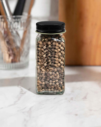 Indeliai prieskoniams stiklainiai talpyklos rinkinys 24 vnt 72 lipdukai