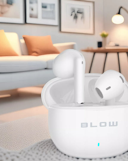 „BLOW” BELAIDĖS AUSINĖS SU BLUETOOTH, IZOLIUOTAS TRIUKŠMAS (ANC), MIKROFONAS, SKIRTOS SPORTUI, SU POWERBANK