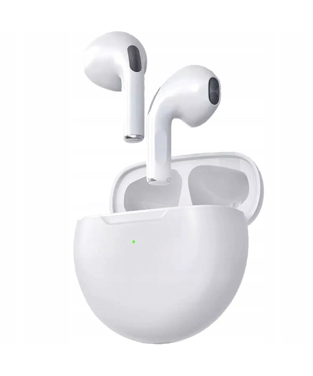 Belaidės ausinės PRO 6 BLUETOOTH 5.3 + Powerbank + USB C tipo laidas