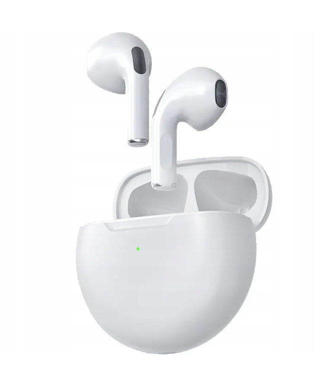 Belaidės ausinės PRO 6 BLUETOOTH 5.3 + Powerbank + USB C tipo laidas