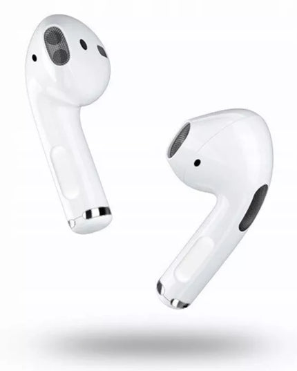 Baltos „Bluetooth TWS“ ausinės išmaniajam telefonui Android iOS muzikai ir pokalbiams su dėklu