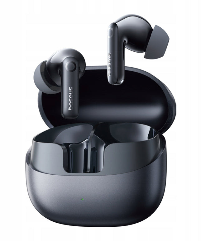 TWS ausinės BASEUS BASS BP1 PRO dedamos į ausį su aktyviu triukšmo slopinimu (ANC) BLUETOOTH