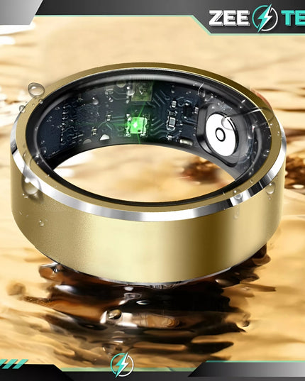 SMART RING Išmanusis žiedas Širdies ritmas Kraujospūdis Miego sporto SMARTRING