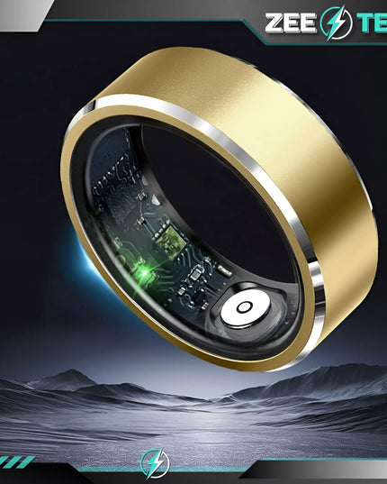 SMART RING Išmanusis žiedas Širdies ritmas Kraujospūdis Miego sporto SMARTRING