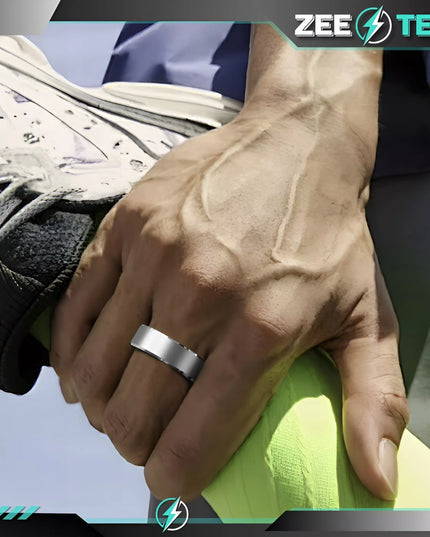 SMART RING Išmanusis žiedas Širdies ritmas Kraujospūdis Miego sporto SMARTRING