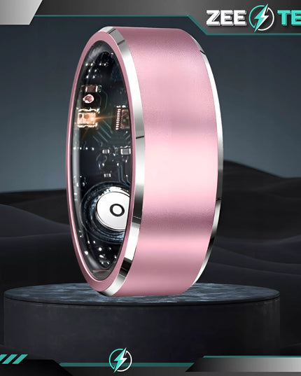 SMART RING Išmanusis žiedas Širdies ritmas Kraujospūdis Miego sporto SMARTRING