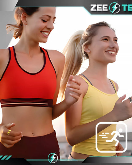 SMART RING Išmanusis žiedas Širdies ritmas Stresas Žingsniai Miego Sportas SMARTRING