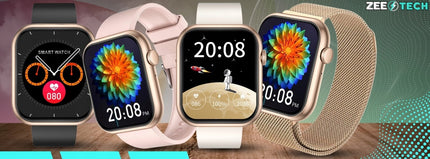SMARTWATCH Moteriškas Laikrodis Pokalbiai Lenkiškas Meniu Cukraus Matuoklis Auksinis + 4 Apyrankės